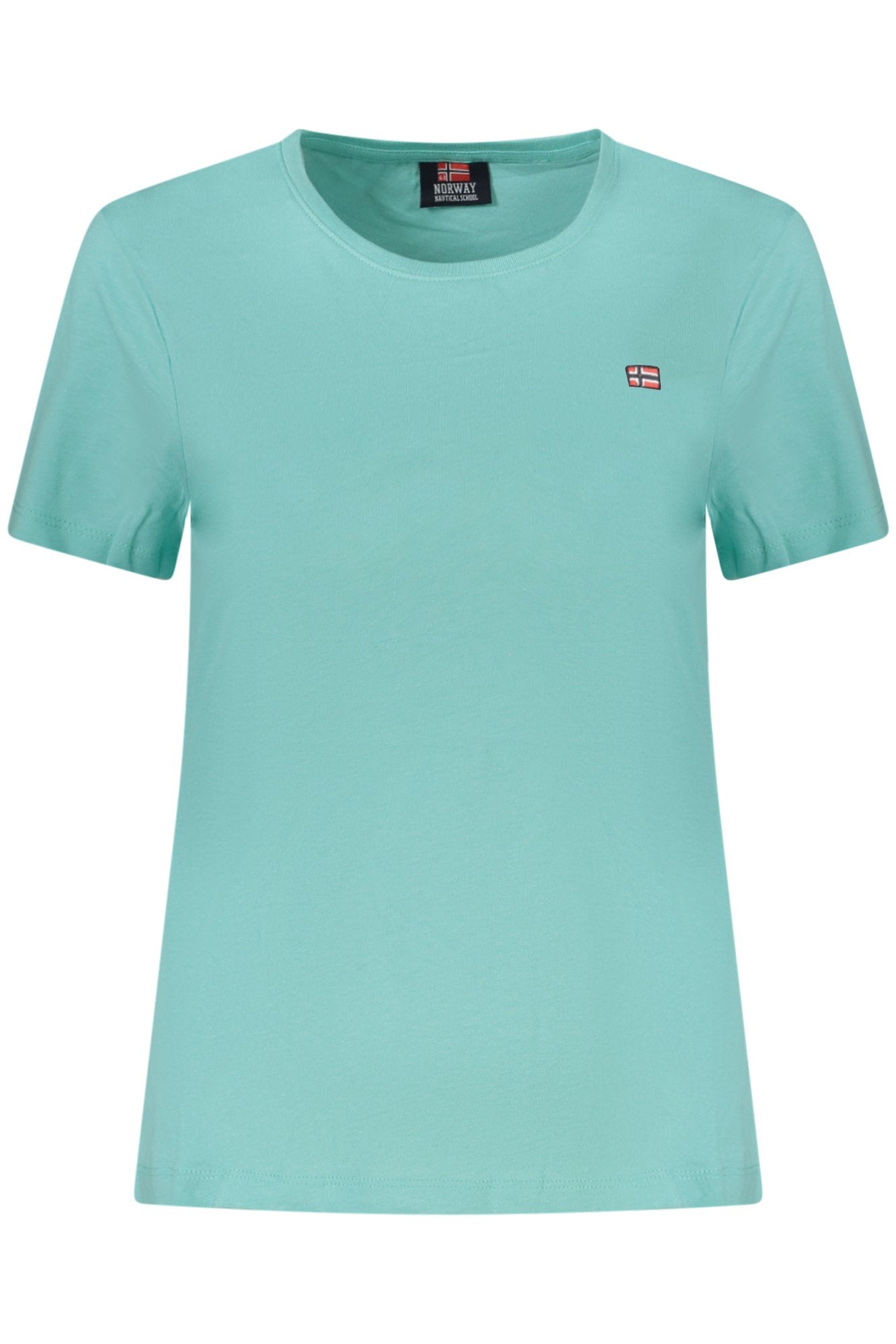 NORWAY 1963 T-SHIRT MANICHE CORTE DONNA AZZURRO