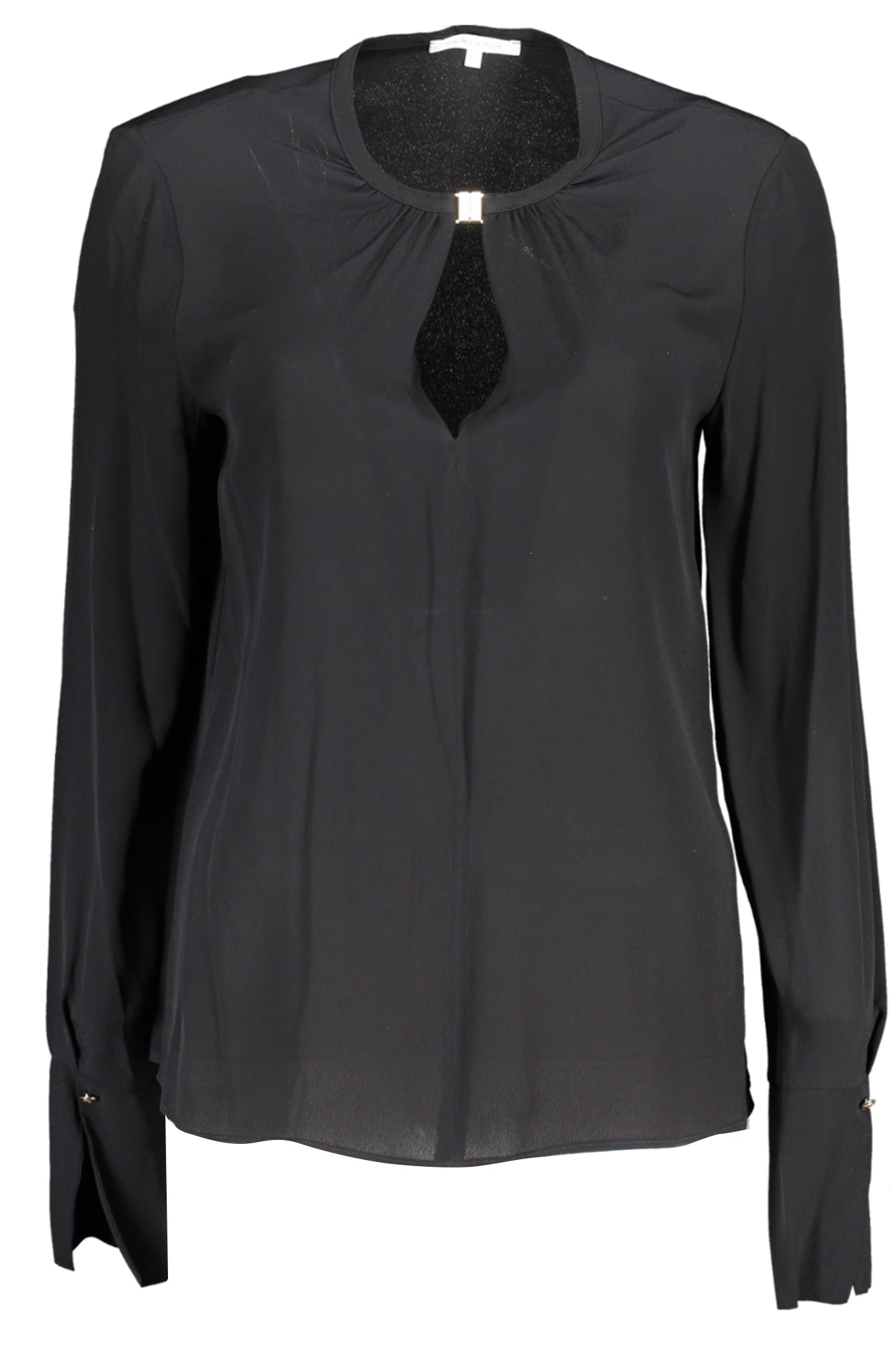 PATRIZIA PEPE CAMICIA MANICHE LUNGHE DONNA NERO