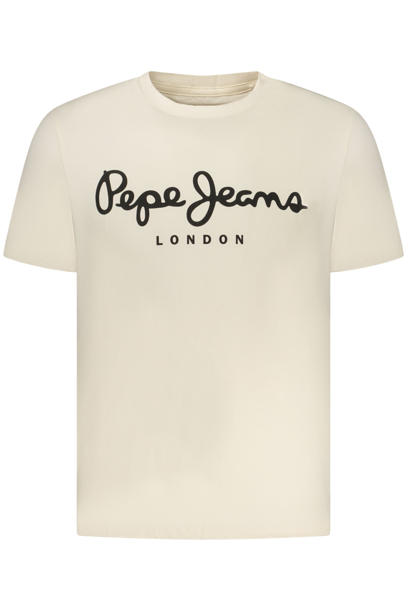 PEPE JEANS T-SHIRT MANICHE CORTE UOMO BEIGE