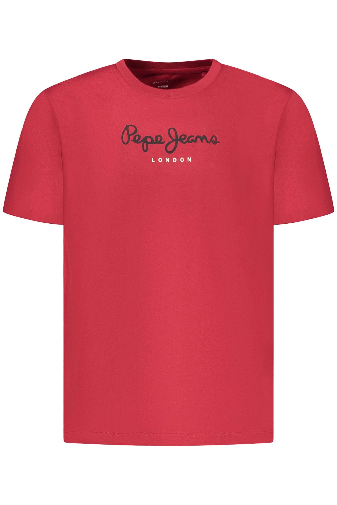 PEPE JEANS T-SHIRT MANICHE CORTE UOMO ROSSO