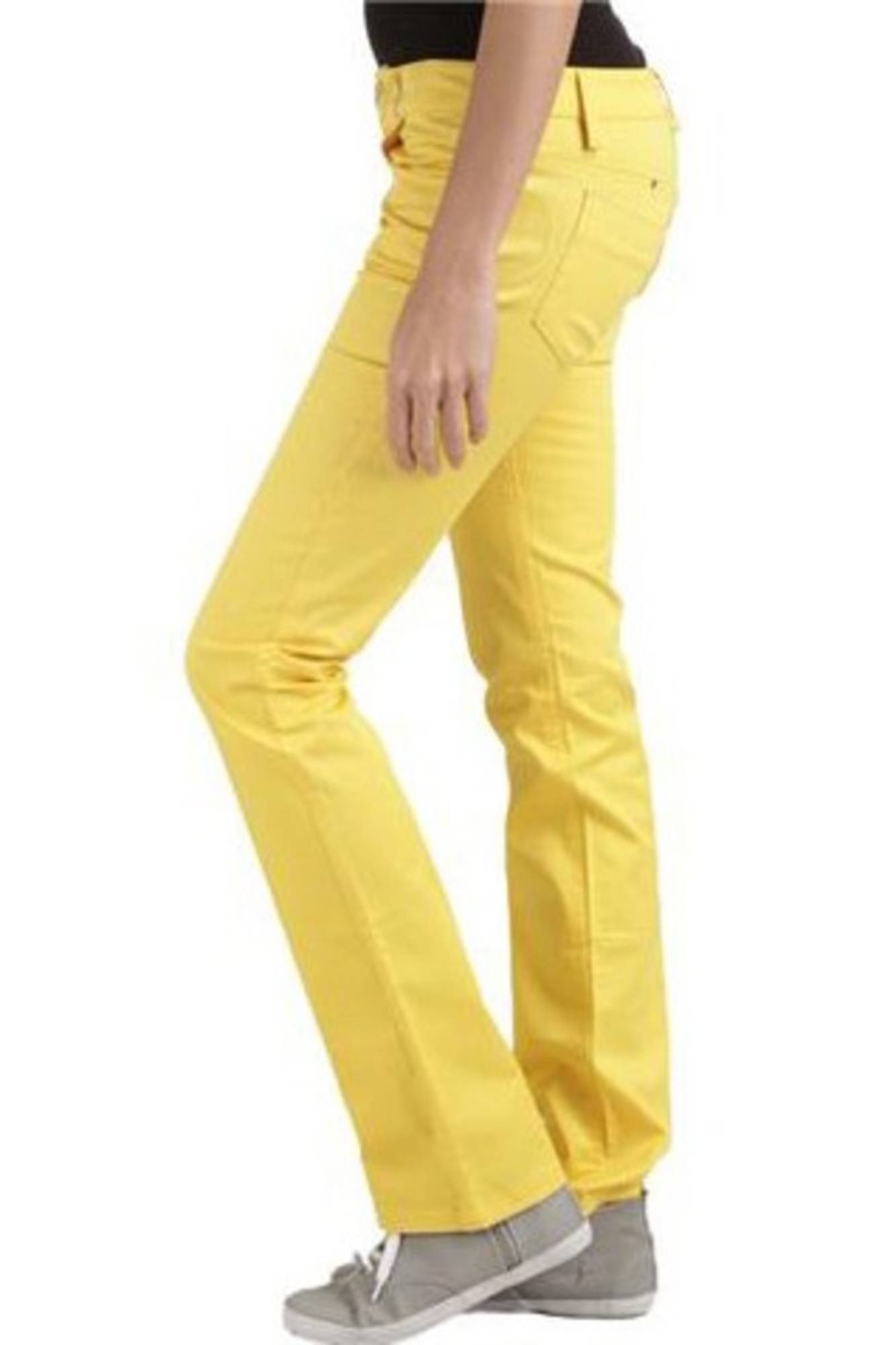 PHARD PANTALONE DONNA GIALLO