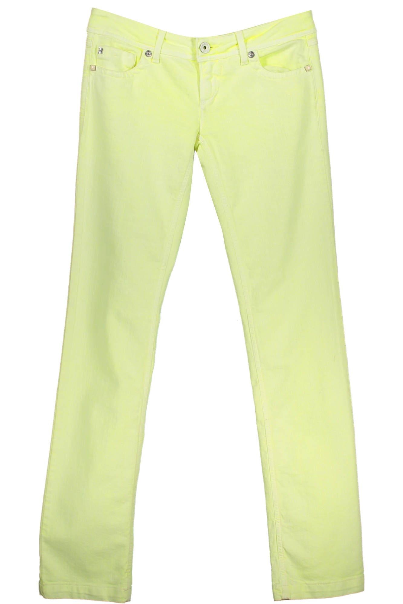 RE-START PANTALONE DONNA GIALLO