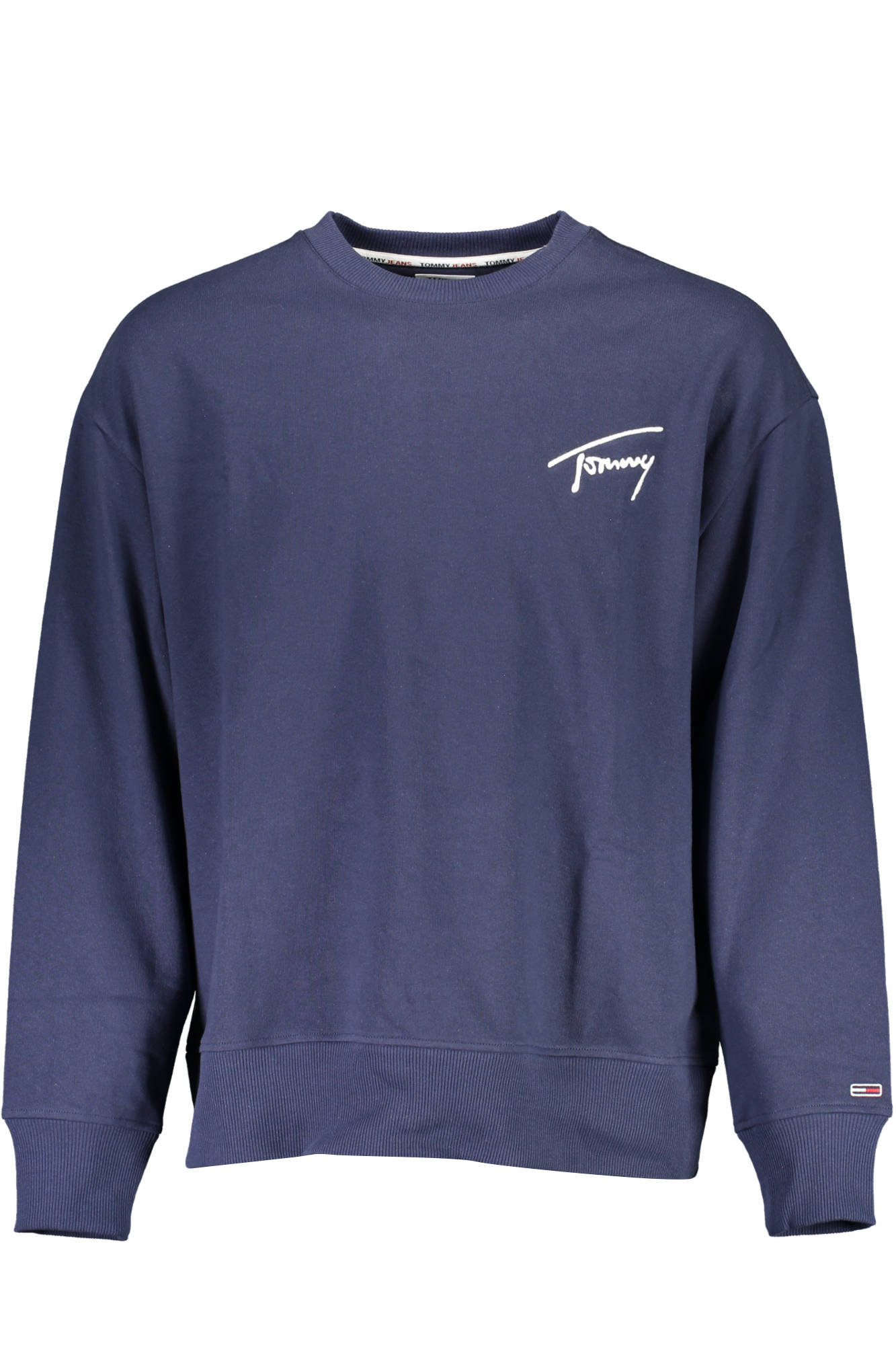 TOMMY HILFIGER FELPA SENZA ZIP UOMO BLU