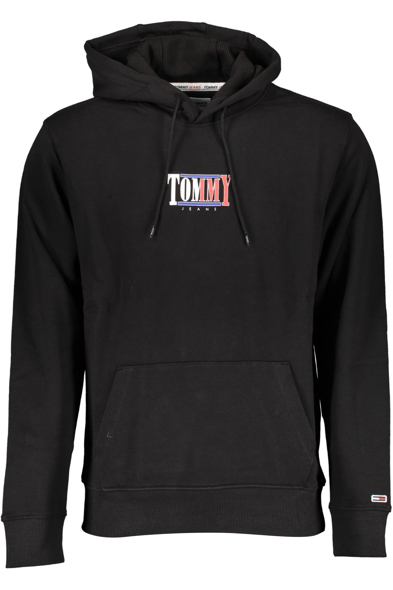 TOMMY HILFIGER FELPA SENZA ZIP UOMO NERO