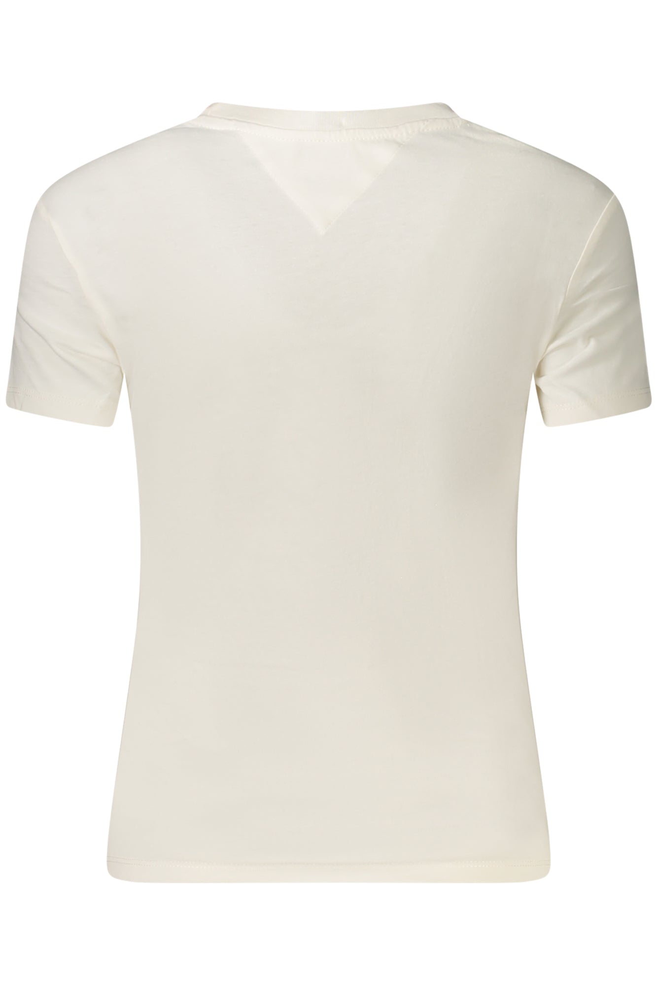TOMMY HILFIGER T-SHIRT MANICHE CORTE DONNA BIANCO