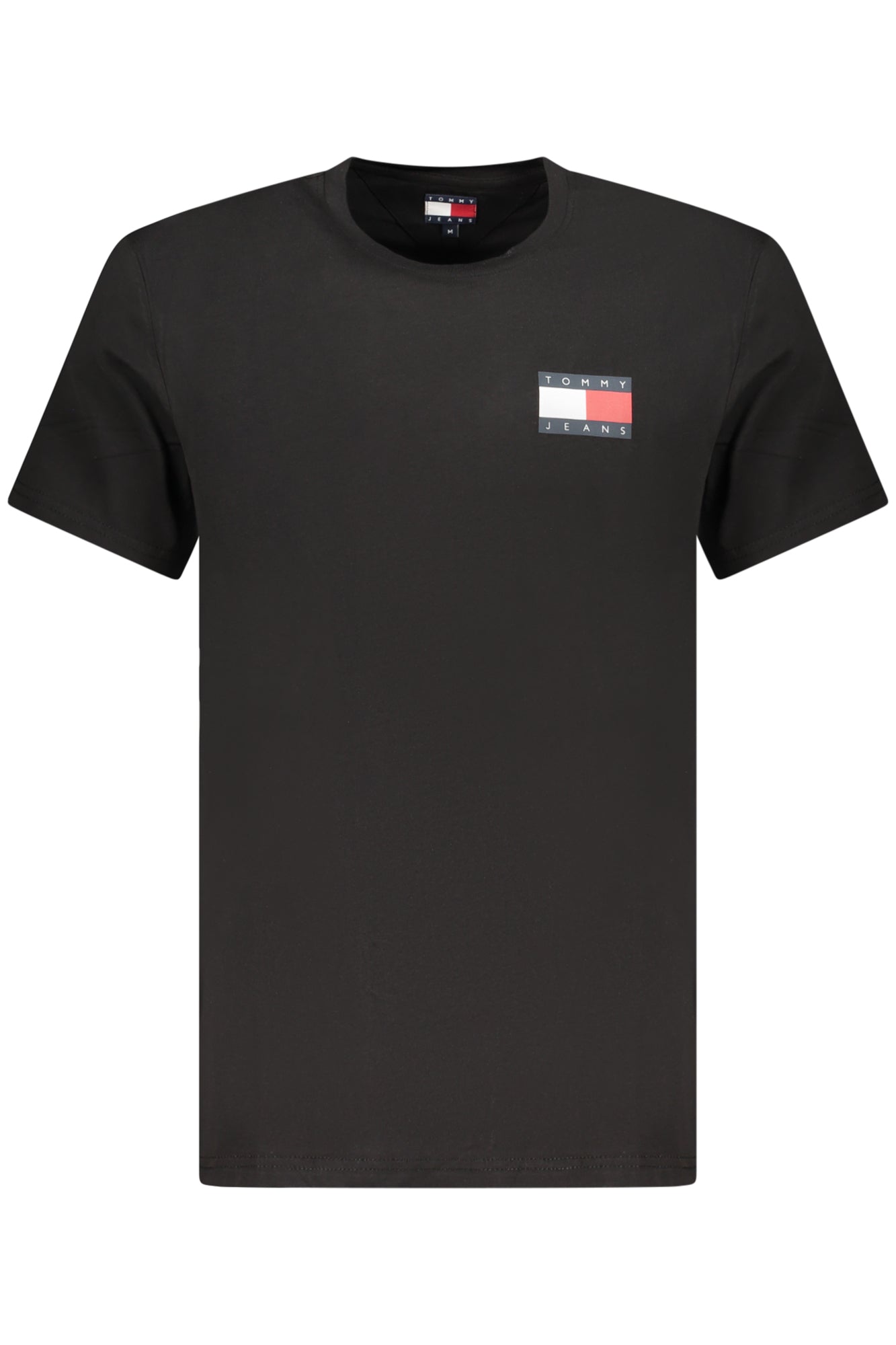TOMMY HILFIGER T-SHIRT MANICHE CORTE UOMO NERO