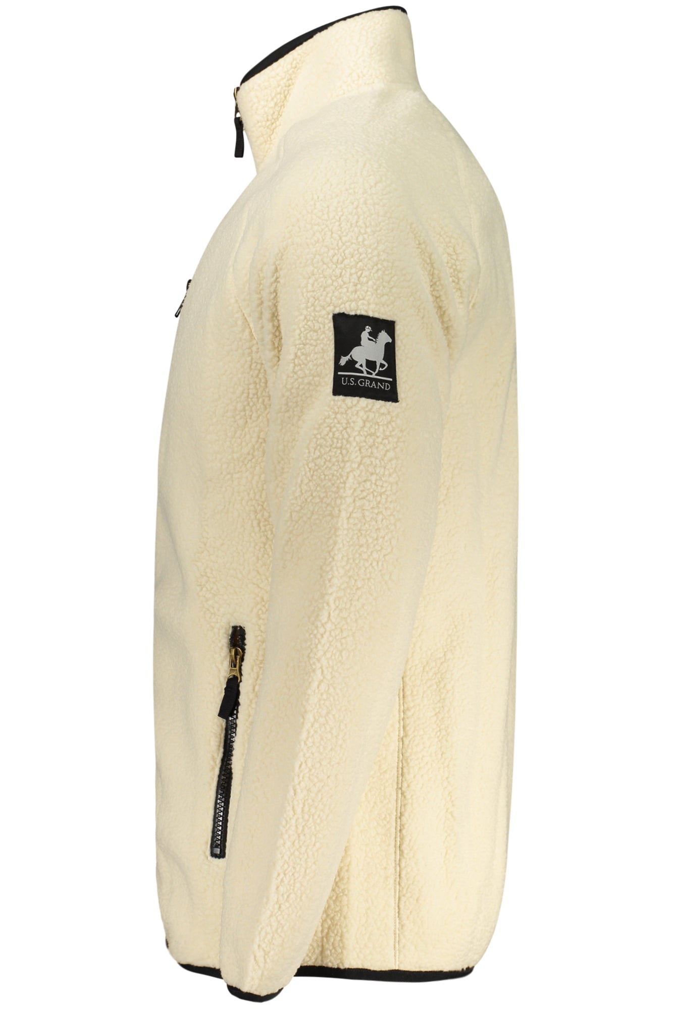 U.S. GRAND FELPA CON ZIP UOMO