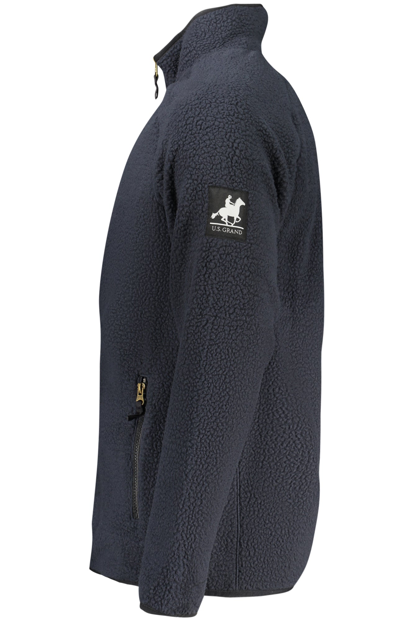 U.S. GRAND FELPA CON ZIP UOMO