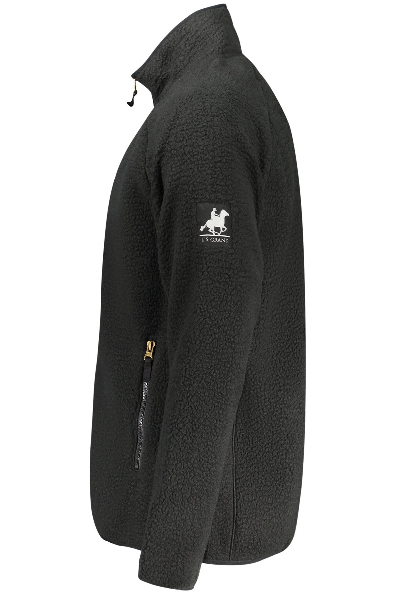 U.S. GRAND FELPA CON ZIP UOMO