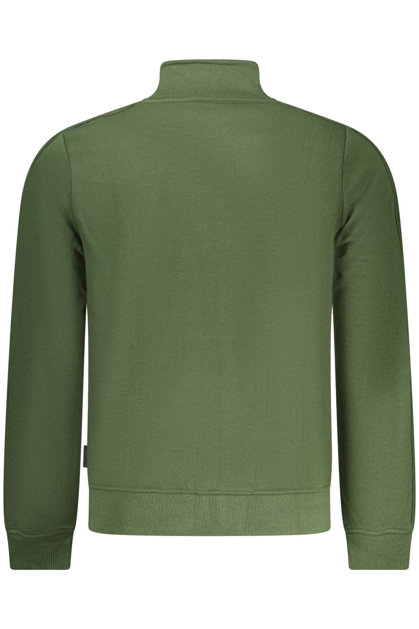 U.S. GRAND FELPA CON ZIP UOMO VERDE