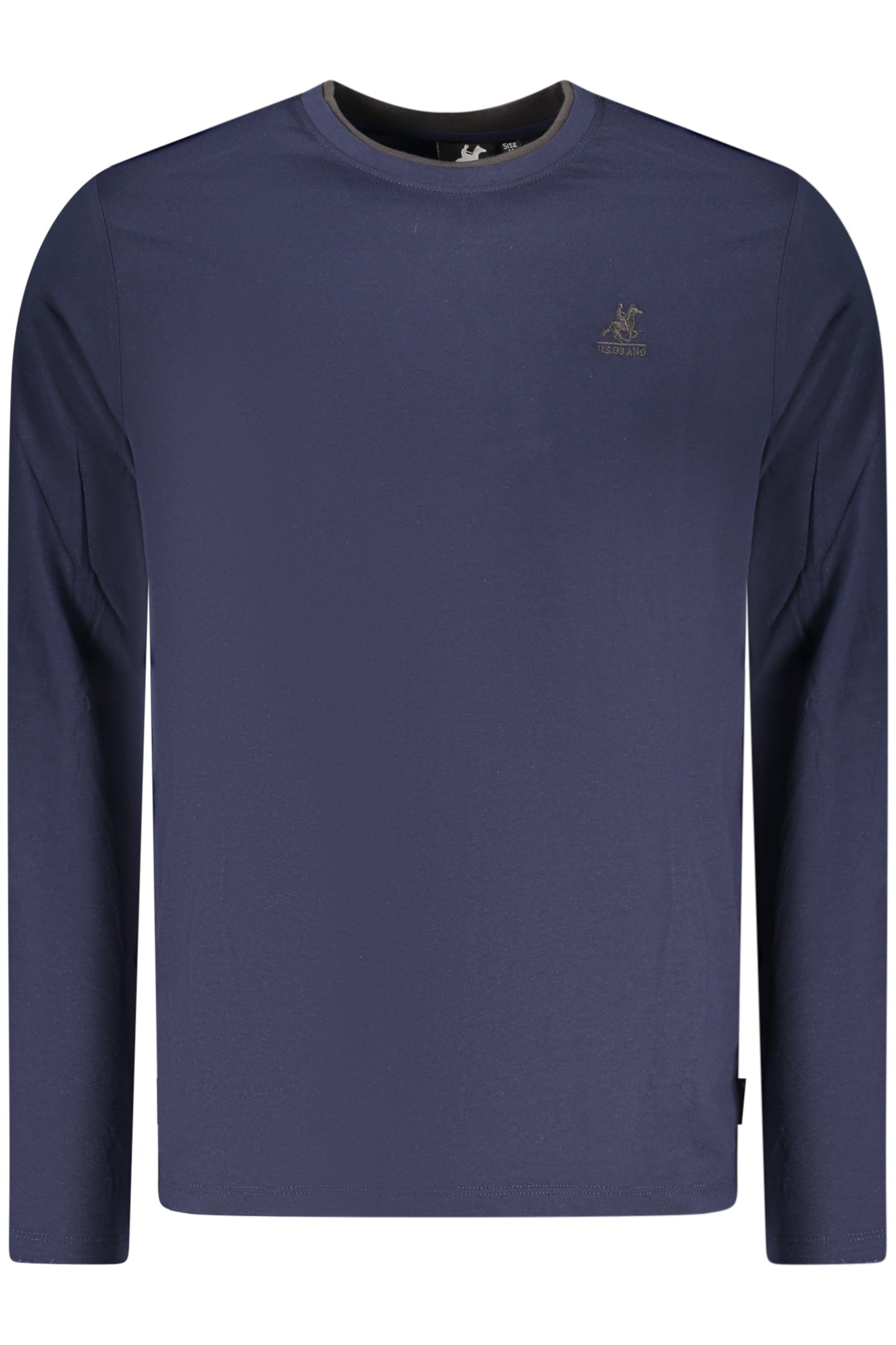 U.S. GRAND T-SHIRT MANICHE LUNGHE UOMO NERO