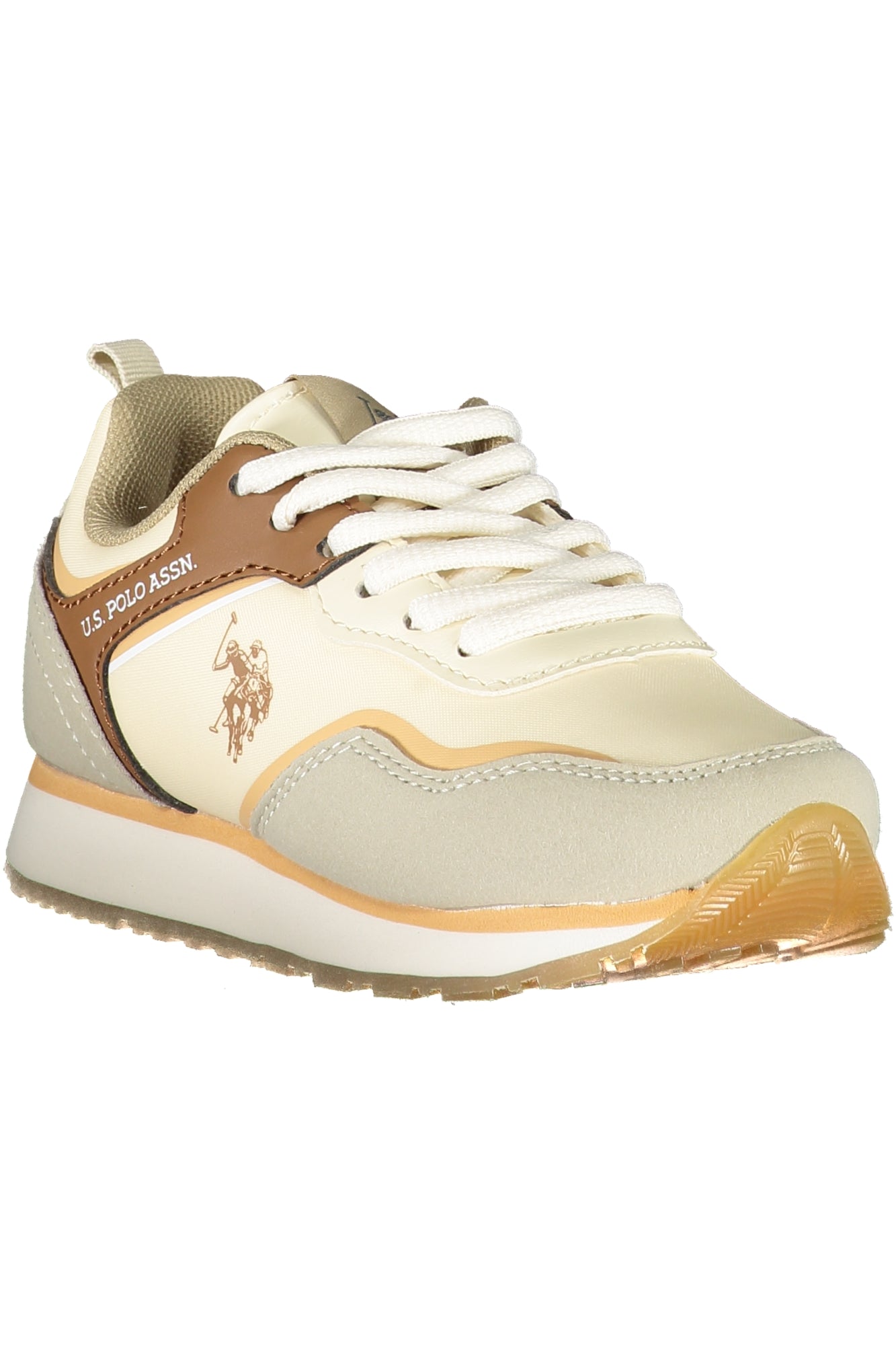 U.S. POLO ASSN. CALZATURA SPORTIVA BAMBINO BEIGE